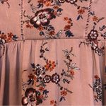 Lila Rose Lily Rose Floral V-neck Pink Lined Dress Size XS Photo 1