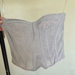 House Of CB Demi demo Grey Underwired Corset NWOT size M Photo 4