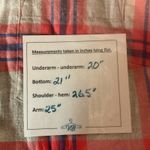 J.Crew Women's Collared Long Sleeve Cotton Button Down Flannel Shirt Size Small Red Photo 5