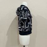 Feathers Royal Motor Company Short Sleeve Full Zip Hoodie Medium Black Photo 8