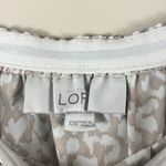 Loft Ann Taylor Tan Leopard Print Strapless Jumpsuit Photo 5