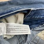 Abercrombie & Fitch A&F 90’s Straight Ultra High Rise 29 Short Criss Cross Medium Distressed Wash Photo 8