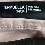 Buffalo David Bitton  Dusty Rose Samuella Mid Rise Bermuda Shorts Size 14/34 VGUC Photo 5
