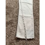 Athleta  sculptek skinny jeans frayed hems mid rise biscayne light wash size 6 Photo 11