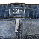 Loft Womens 2 Cutoff Light Wash Denim Jean Shorts Photo 7
