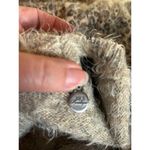 BKE  Boutique Fuzzy Leopard Print V-Neck Cozy Sweater Women's Size L Photo 3