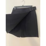 525 America NWT  Black Belted Skort Skirt Classic Capsule Wardrobe Basic M Photo 2