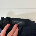 Rag and Bone Poppy High Waisted Pink Blue Tailored Pant Size 10 Photo 7