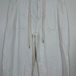 VICI  White Drawstring Wide Leg Pants Photo 4