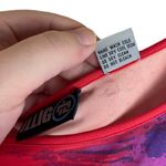 Vintage ILLIG Silk Dress Women’s Size Small Rave Party Y2K Tie Dye Abstract Art Multiple Photo 6