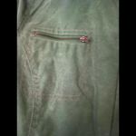 Boden Green Wax Coated Barn Coat size 16 Photo 6