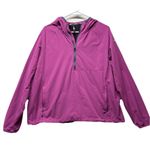 Kuhl Wander 1/2 Zip Jacket Womens XL Wild Orchid Hooded Light Weight Outdoor Photo 3