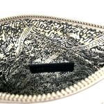 Rebecca Minkoff Pale Gray Moto Leather Three Zip Fringed Crossbody Bag Photo 6