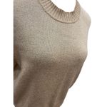 St. John  BASICS GOLD METALLIC CREWNECK SHIRT SIZE MEDIUM Photo 6