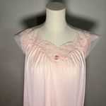 Vintage Pink Shadow line Nightgown Sz. Small Photo 3