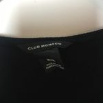 Club Monaco Black Sleeveless Knit Tank Top Minimalist Basic Size M Photo 2