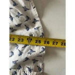 Tommy Hilfiger Women's  Blue‎ Bird Print Blouse Size XL GUC Photo 10