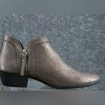 JustFab Faux Leather Metallic Booties Photo 3