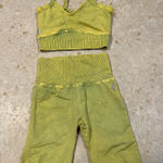 Free people work out outfit Yellow Size XS Photo 0