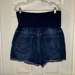 Time & Tru Maternity Denim Shorts Size XL Photo 5
