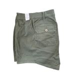 Torrid Olive Green Twill Shorts Button Fly Pockets Plus Size 26 Photo 3