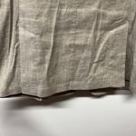 Theory Womens Stretch Linen Beige Khaki Minou T Blazer Tapered Size 4 Small Photo 8