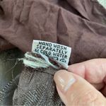 Vintage 90s Steampunk Dark Academia Schoolgirl Brown Leaf Dress S Photo 5