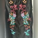 Paris Designer NWT Embroidered Lace Jacquard Mini Shift Dress Unique Boho S Photo 2