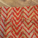 THML  Shorts Chevron Design Red & Tan ~Size Medium ~ 32” Waist Photo 3
