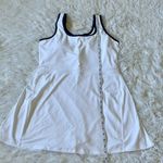 Fabletics  Women’s Sporty Built-In Short Dress in classic white/navy size XL Photo 7