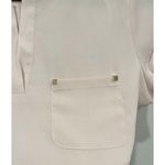 Ivanka Trump Baby Pink Gold Studs Blouse Photo 3