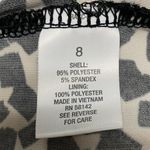 Roz & Ali  Womens Sz 8 Dress Black White Orange Floral Long Maxi Halter Summer Photo 7