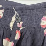 Billabong  Adventure Spirit Wide Leg flyaway crinkle pants navy pink floral L NWT Photo 6