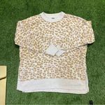Aerie Pink Leopard Crewneck Photo 4