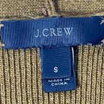J.Crew Peplum Sleeve V-Neck Sweater Smoky Olive Size S Photo 7