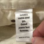 PacSun Olive Spliced Ultra High Waisted Vintage Denim Shorts 100% cotton size 27 Photo 12