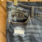 Judy Blue  distressed ripped leopard cheetah skinny fit jeans size 11/30 Photo 2