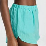 Vitamin A  Tallows Shorts EcoLinen Aqua Photo 2