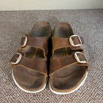 Birkenstock Arizona Big Buckle Sandals sz 40 US 9 Unisex GUC Casual Preppy Comfy Photo 9