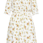 City Chic 🆕  NWT Amber Ivory Floral Dress 18 M Plus Size NEW Summer Spring Photo 0