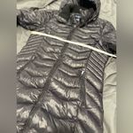 Saks 5th Avenue Saks Fifth Avenue SzL  Down Packable Long Parka Puffer Jacket Hooded Winter Coat Photo 4