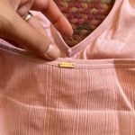 PINK - Victoria's Secret VS PINK LIGHT PINK SEAMLESS RIBBED HALTER BRA Photo 1