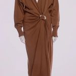 Jonathan Simkhai Dress Brown Size XS Photo 2