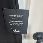 Lulus Thoughts of Hue NWT size Large Black Surplice Maxi Dress Formal Bridesmaid Photo 4