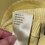 John Elliott Cotton Ribbed Asymmetrical Yellow/Pollen Tank Dress Size 3/Large NW Yellow Photo 9