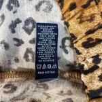 CHAPS Pajama Set Womens Large Leopard Embroidered Pocket 2 Piece PJs Shirt Pants Photo 11