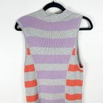 Anthropologie Daily Practice Striped Sleeveless Mock-Neck Sweater Dress Large Photo 7