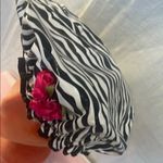 Source Unknown Crazy black and white zebra stripe shower cap Photo 1