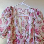 Love Shack Fancy Arlo Mini Dress in Blushing Rose Sz 6 Photo 5