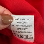 superdown  Revolve Mercy Red Polka Dot Cutout Mini Ruffle Dress size Medium $74 Photo 15